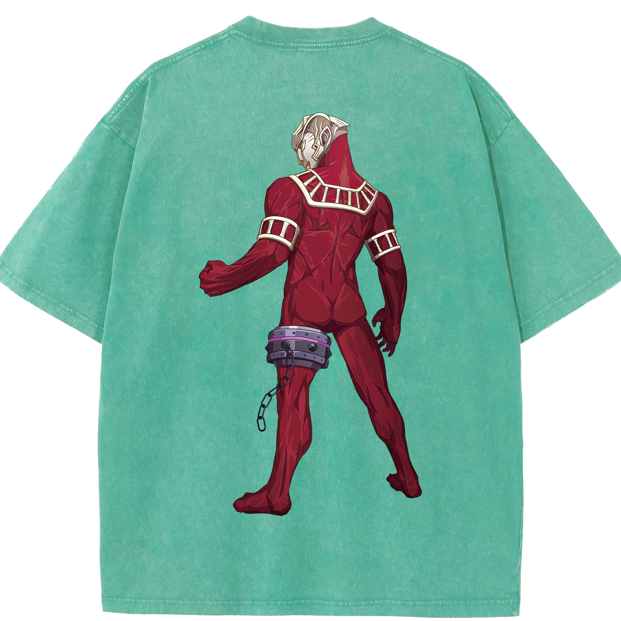 （画像用） ウルトラマン Ultraman 綿100% ヴィンテージ風 半袖Tシャツ（背面プリント）